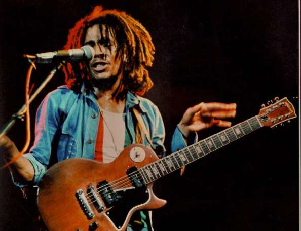 Did you know Bob Marley played a Les Paul guitar?