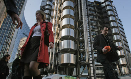 The Lloyds of London Building by Richard Rogers from theguardian.com